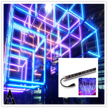 WS2811 LED RGB 3D მილის სცენის შუქი