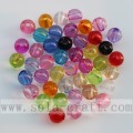 Mix Color Round Clear Acrylic Curtain Spacer Beads