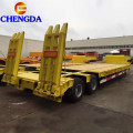 2 Lines 4 Axles Lowbed Semi Trailer