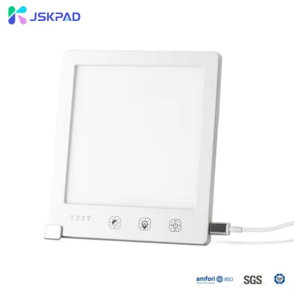 JSKPAD 10000 Lux Light Therapy Lamp at Night