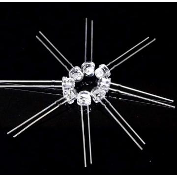 5 мм УФ -святлодыёдны саламяны капялюш 420 -нм 425 -нм святлодыёд