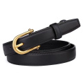 Ceinture de taille féminine en cuir premium fonctionnel à la mode à la mode