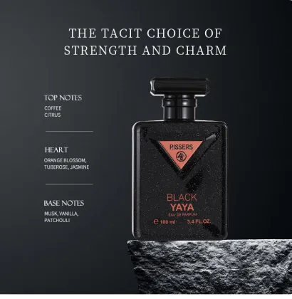 100ml RISSERS BLACK YAYA Women's Eau DE Parfum