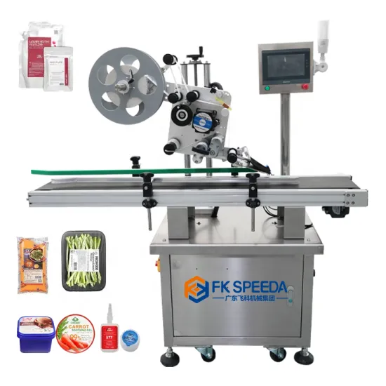 FK711 Automatic Egg Carton Labeling Machine: Top Surface Labeling for Egg Trays