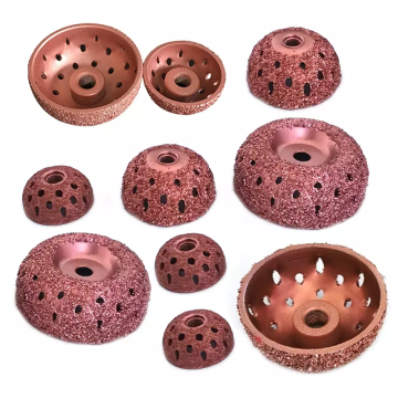Bowl Type Rotary Tools: Tungsten Steel Buffing Wheel for Tire Repair and Grinding