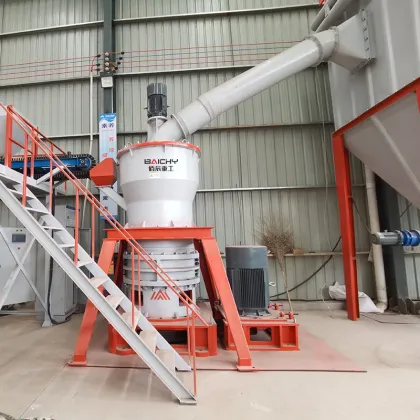 HGM80 High-Pressure Micro Powder Mill for Calcium Carbonate and Other Minerals
