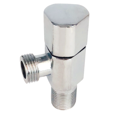 single level plastic handle bathroom angle valve