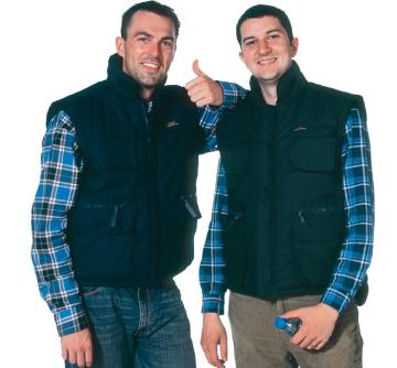 65% polyester 35% cotton body warmer