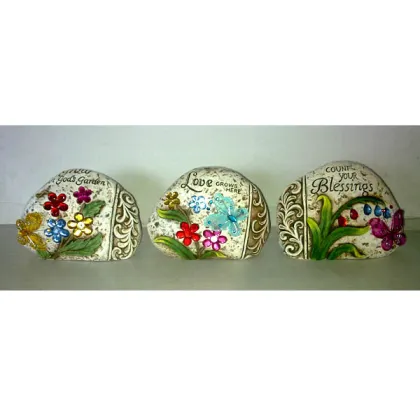 3 sets Stepping flower Animal Stepping Stone.