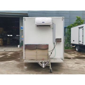 Export 2 Axle Refrigerated Freezer Semi Trailer Truck Vehicle