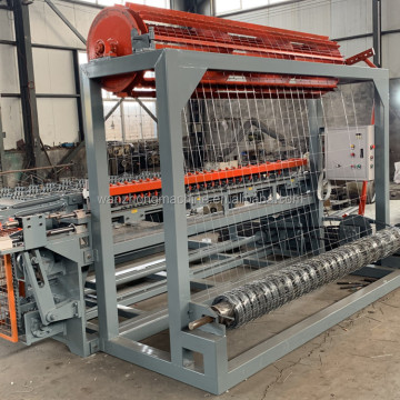 Hinge Joint Factory Price Frequency Control Livestock Cattle Mesh Fence Machine Production Line