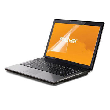 Crystal Protector for Clear Screens of Notebook, Made of Imported PET Material
