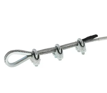 Zinc Plated Malleable Wire Rope Clip