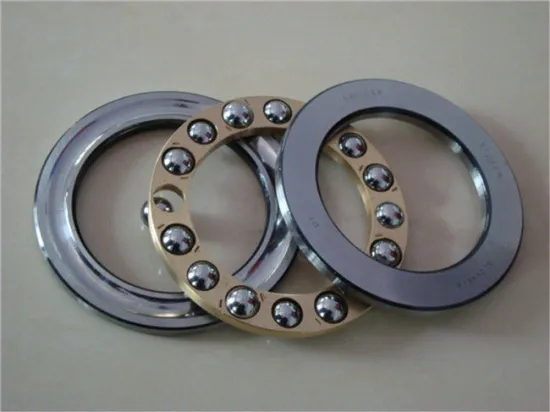 Chrome Steel 51213 / 51213m Thrust Ball Bearing Z1v1 / Z2v2 / Z3v3 Vibration For Crane Hook