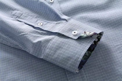 Men Flower Pattern Printed Casual Shirts