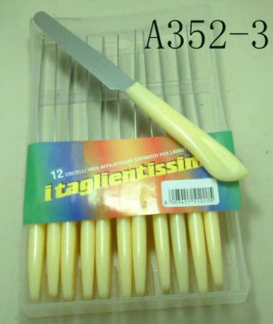 plastic steak knife