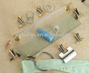 chrome&gold 7pcs bath sets 3000