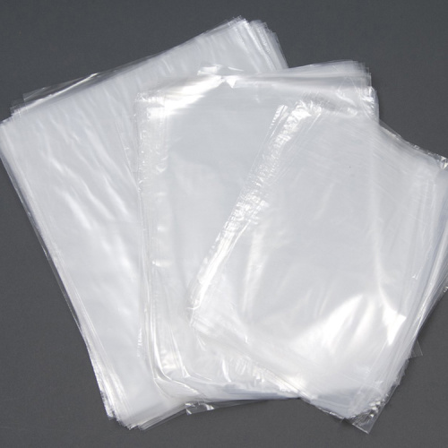 Custom printed plastic clear food bread packaging transparent bags