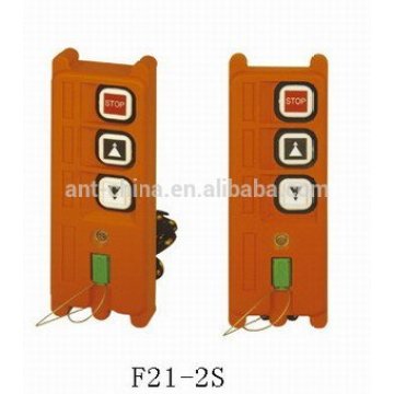 Ningbo Uting F21-2S telecrane Type 2 transmitter F21 series F21-2s wireless industrial radio remote controls for hoist and crane