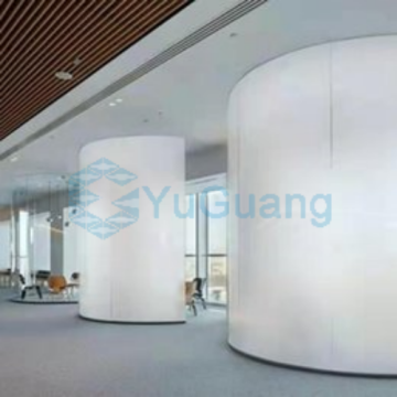 5+5mm customize privacy curved glass