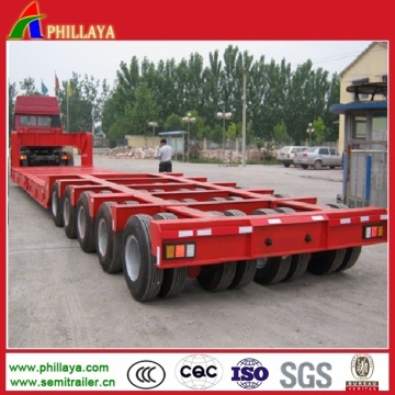 5lines10axles 150tons Hydraulic Lowboy Low Loader Trailers