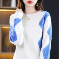 All wool autumn and winter new knitted pullover