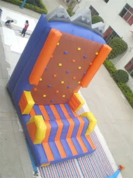 Inflatable kids climb wall/rock climb wall/indoor climb wall