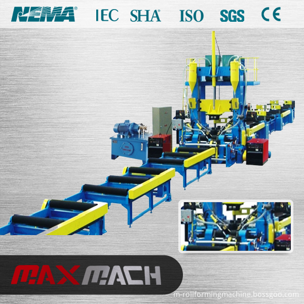 Continuous automatic H-Beam Welding machine