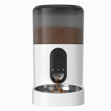 Tuya App-Controlled WiFi Smart Pet Feeder with Camera