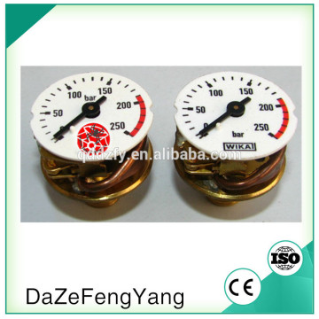 China factory oem 25mm air pressure gauge for pneumatic gun