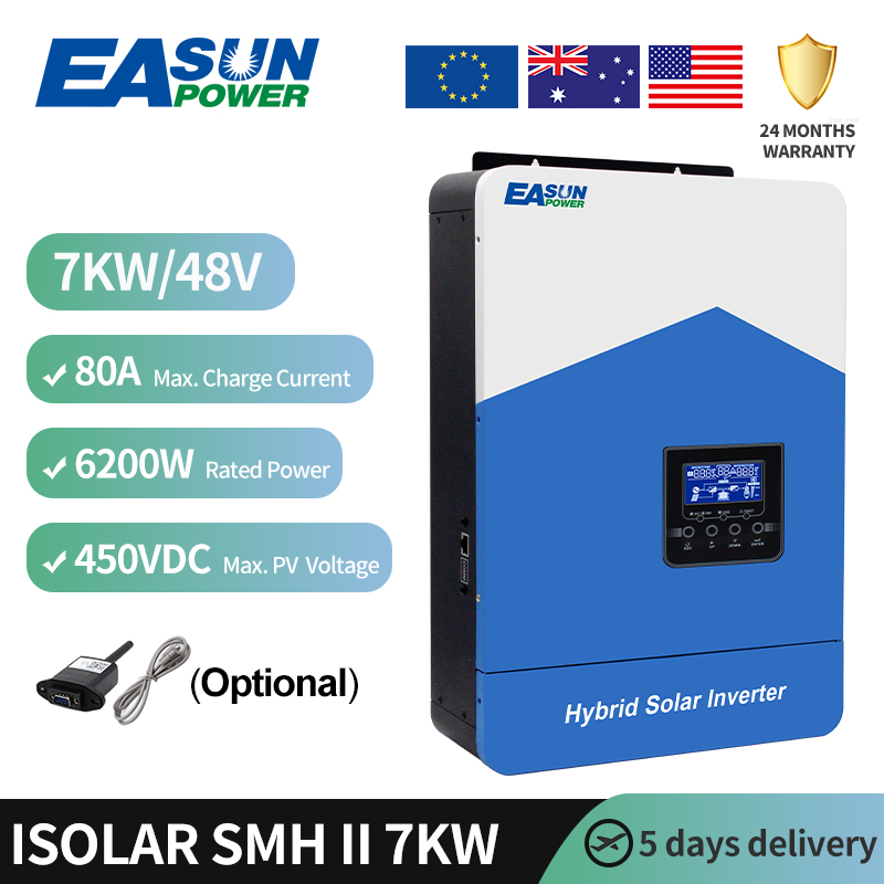 EASUN Professional Hybrid Solar Inverter: 7KW, 48V