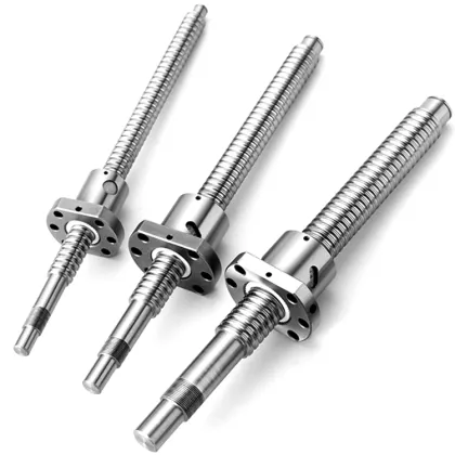 China Factory C5 Ball Screw with Ball Nuts - Alternative to TBI Motion