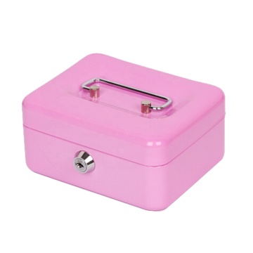 Portable Metal Cash Box: Custom Colorful Mini Money Box 6\