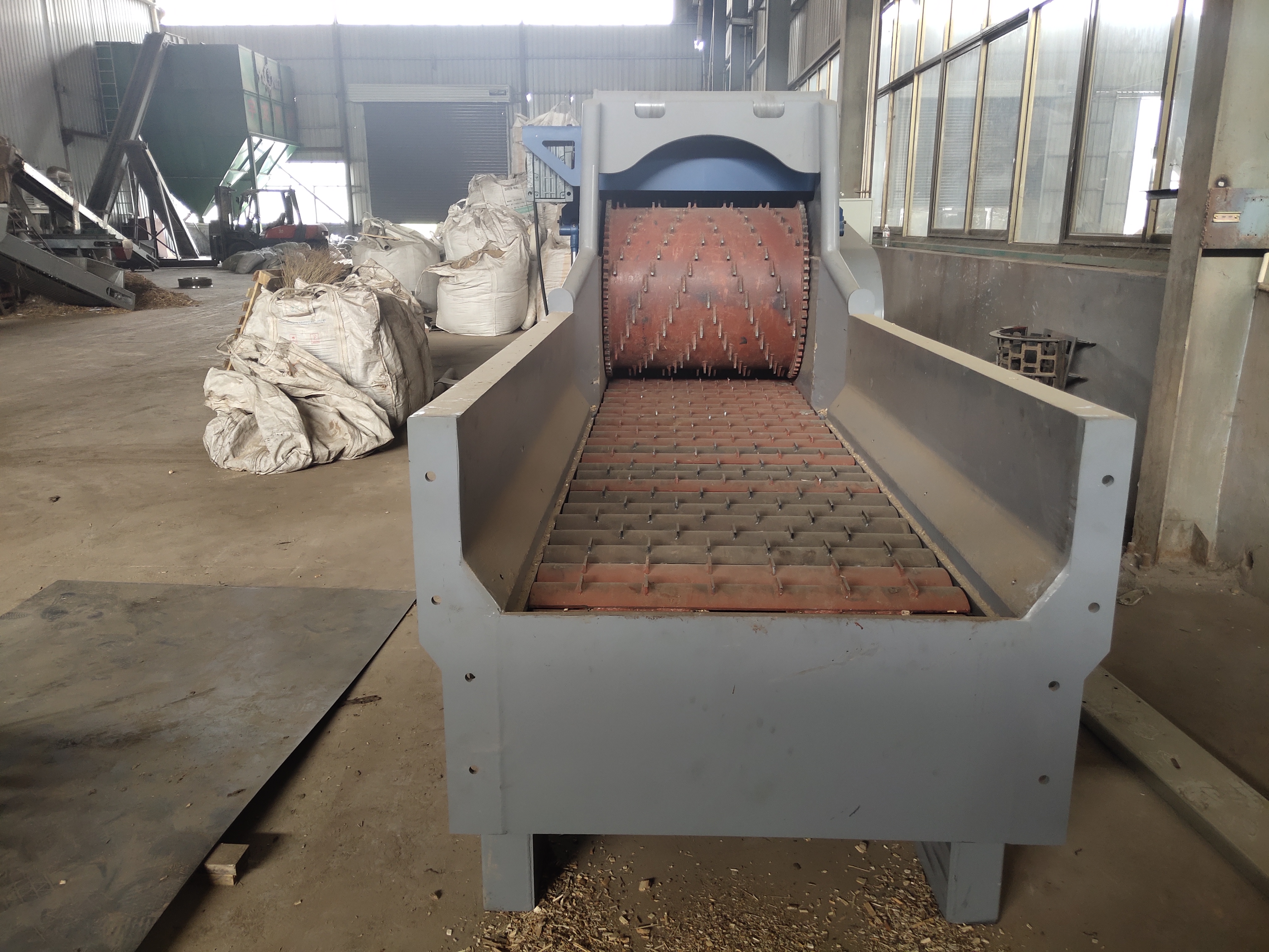 Industrial Drum Type Wood Chipping Machine