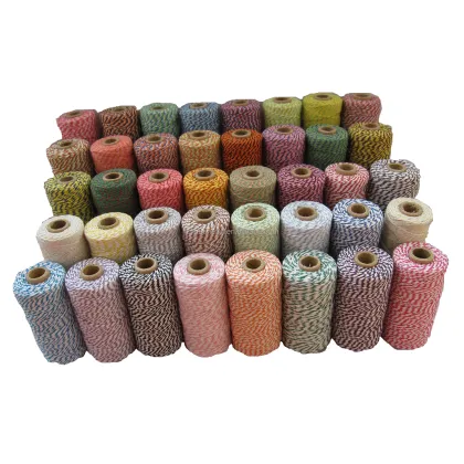Cotton Macrame Craft String 100m - 100% Cotton Colourful Bakers Twine