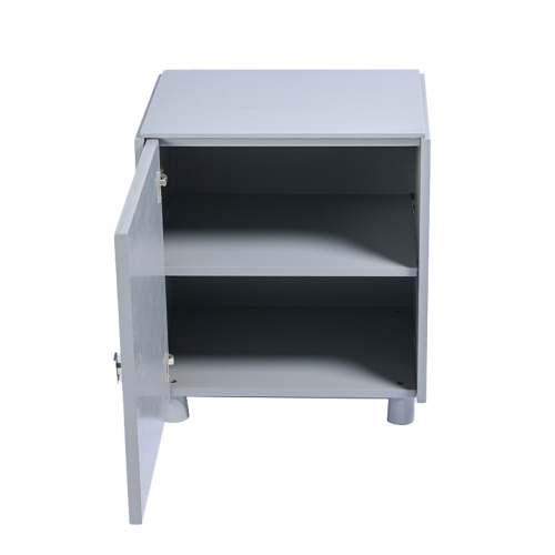 Multifunctional wooden bedside table