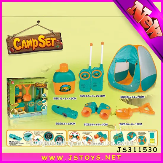kids tent camping set