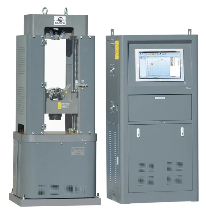 Waw Computer Control Electro-hydraulic Servo Universal Testing Machine ...
