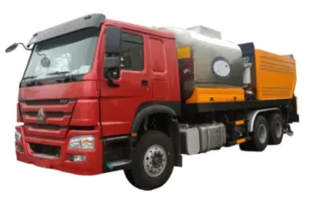 Sinotruck howo 6x4 10 ruote di chip chip sigillatore asphalt ghiaia camion