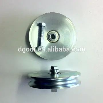 Custom OEM Pulley Wheel/Gate Wheel Set with 2 Bearings 120mm