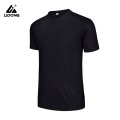 WholesaleジムTシャツメンズフィットネスTシャツワークアウトシャツ
