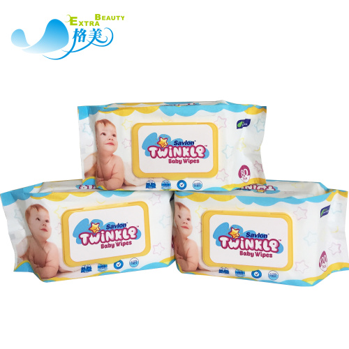 Toallitas para bebés personalizadas desechables con tapa de plástico