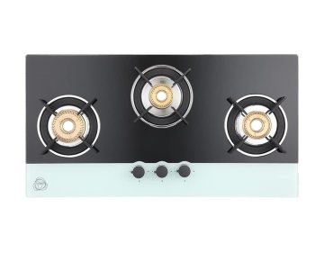 High-Temperature Tempered Glass Gas Stove Panels with Silk Screen Printing