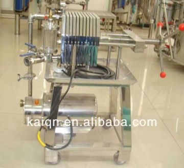 stainless steel plate frame filter