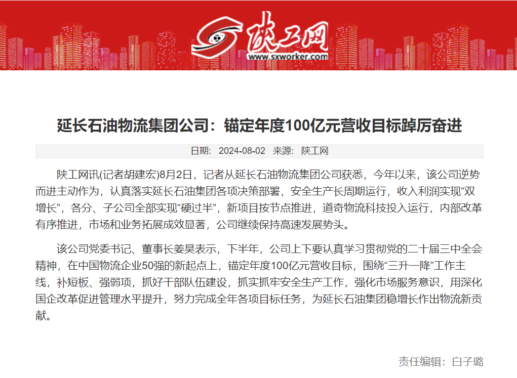 Yanchang Petroleum Logistics Group Company