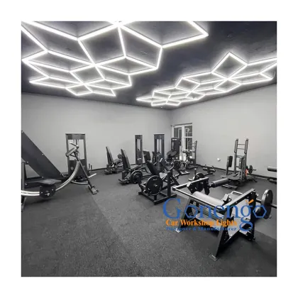 High Quality DIY Assembly Gym Room Geometry Event Site Roof Lighting Garage Hive Lights