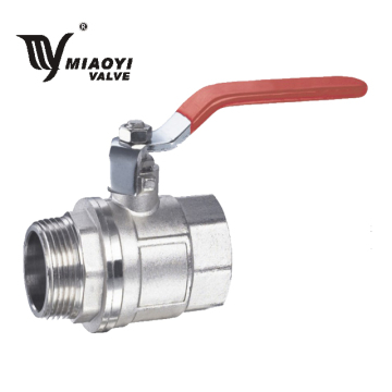 Miaoyi Factory Direct Brass Water Male Threaded Forged Brass Ball Valve - All Sizes