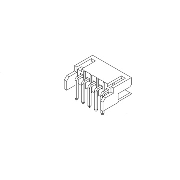 2,50 mm Pitch 90 ° Wafer Connector Series AW2515R-XP