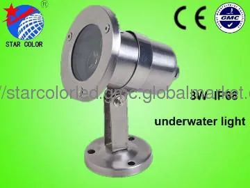top quality 3W IP 68 underwater led lights