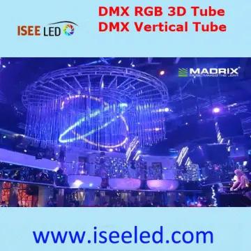 360degree Viewing Dmx Rgb Led Vertical Tube